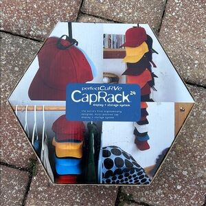 NWT - LIDS Perfect Curve CapRack Holds 24 Hats
